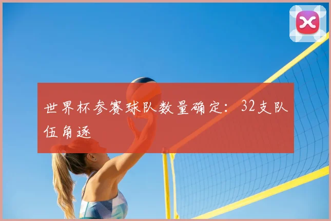 世界杯参赛球队数量确定:32支队伍角逐